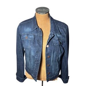 Elle Women’s Blue Denim Jacket Size L